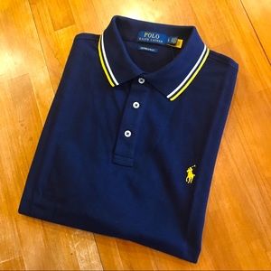 POLO RALPH LAUREN Gold Tipped Polo Shirt